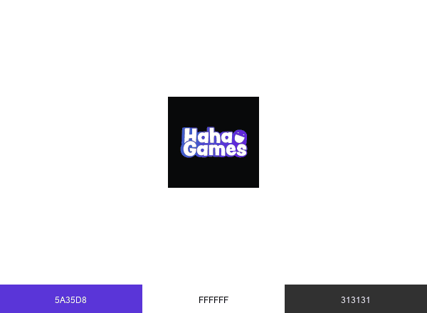 HahaGames brand color palette