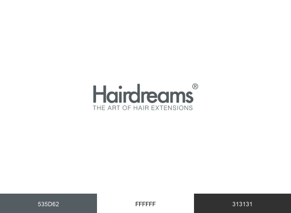 Hairdreams brand color palette