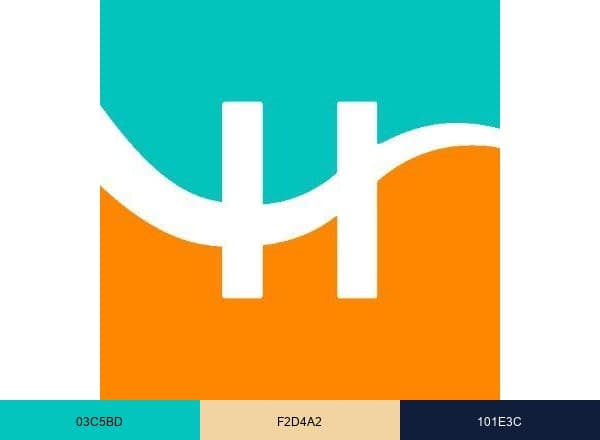 Halalbooking brand color palette