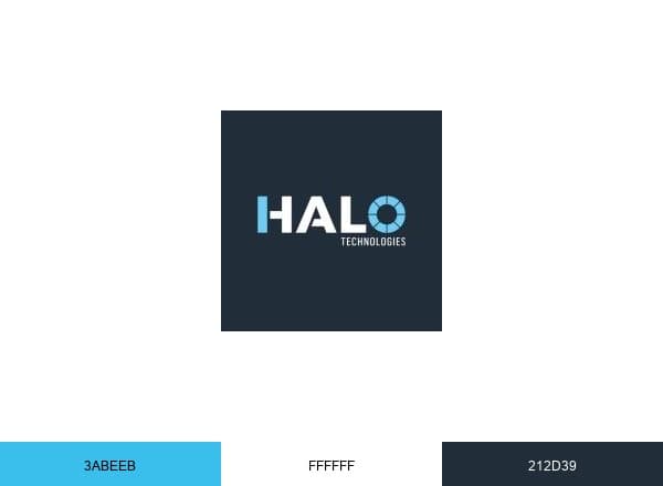 HALO Technologies brand color palette
