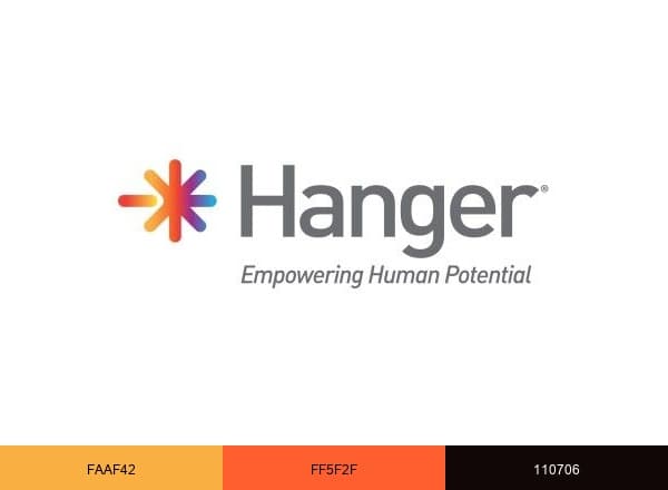 Hanger brand color palette
