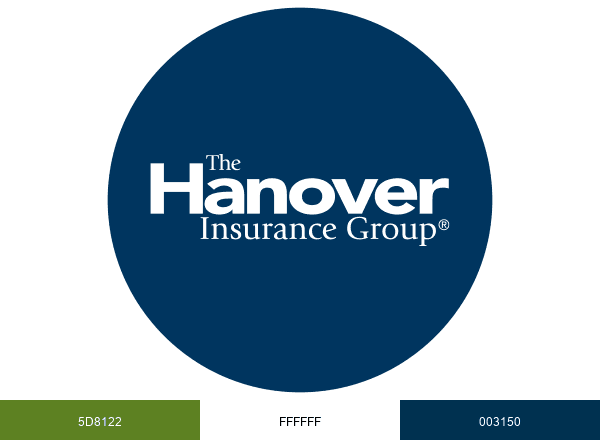 Hanover Insurance brand color palette