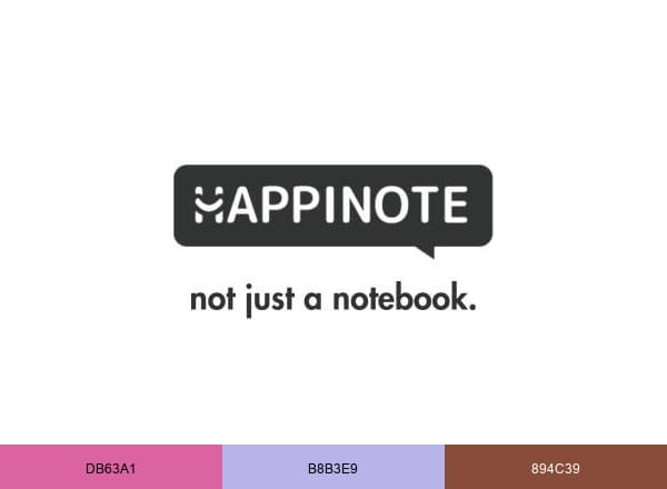 Happinote brand color palette