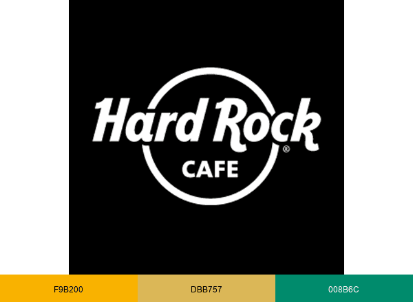 Hard Rock brand color palette