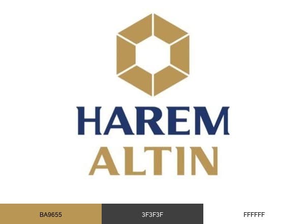 Harem Altın brand color palette