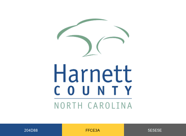 Harnett County brand color palette