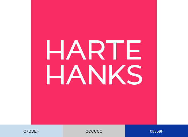 Harte Hanks brand color palette