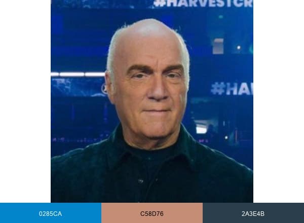 Greg Laurie brand color palette
