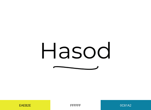 Hasod brand color palette
