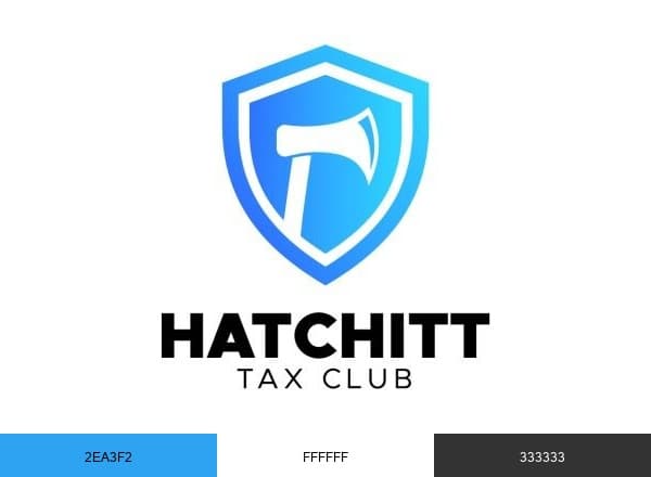Hatchitt Tax Club brand color palette