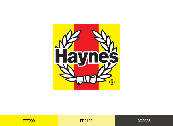 Haynes Manuals brand color palette