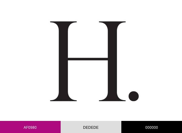 H.Bloom brand color palette