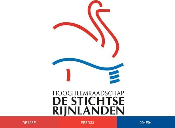 Hoogheemraadschap De Stichtse Rijnlanden brand color palette