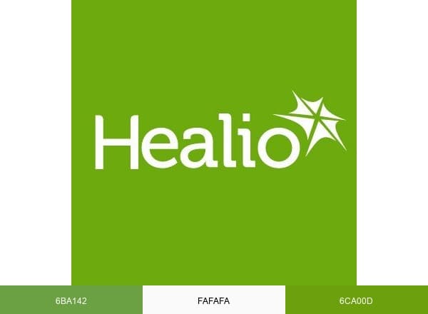 Healio brand color palette