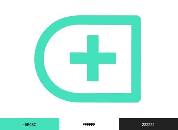 Healthtian brand color palette