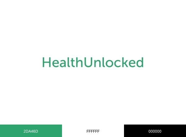 HealthUnlocked brand color palette