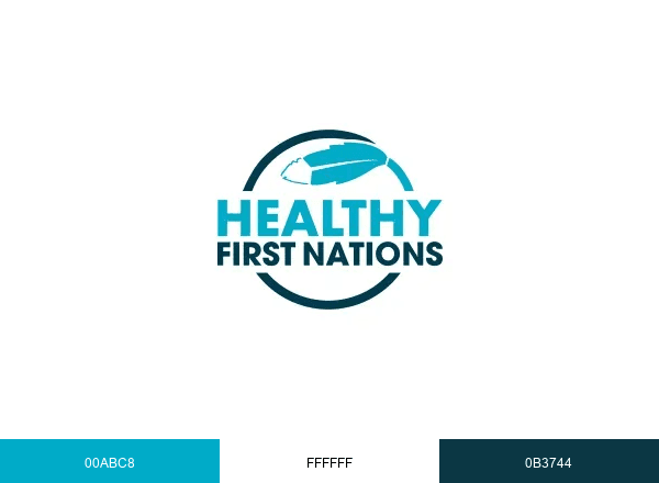 Healthy First Nations brand color palette