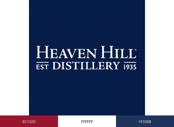 Heaven Hill Distillery brand color palette