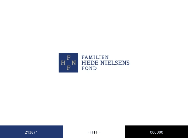 Hede Nielsens Fond brand color palette