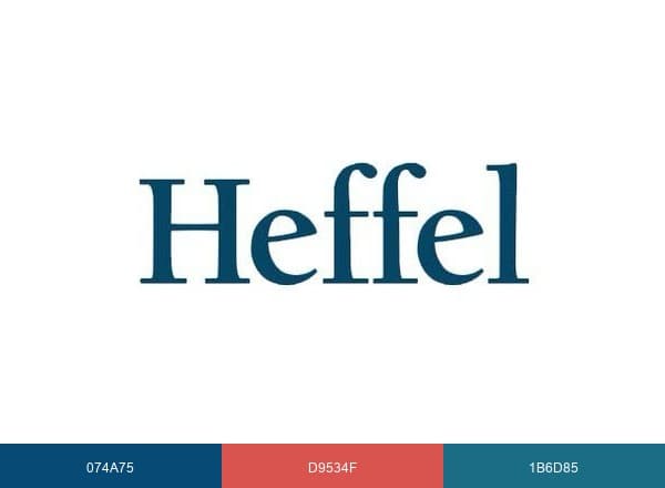Heffel brand color palette