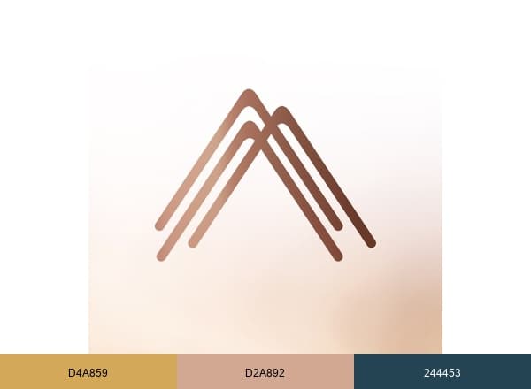 Heights Wellness Retreat brand color palette
