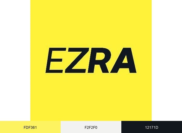 EZRA Coaching brand color palette