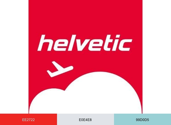 Helvetic Airways brand color palette
