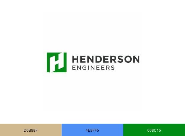 Henderson Engineers brand color palette