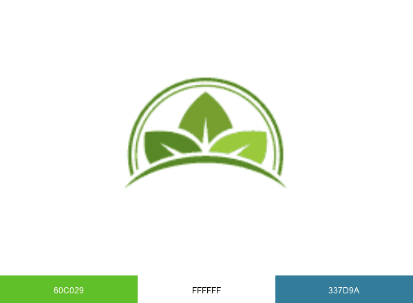 The Herbal Resource brand color palette
