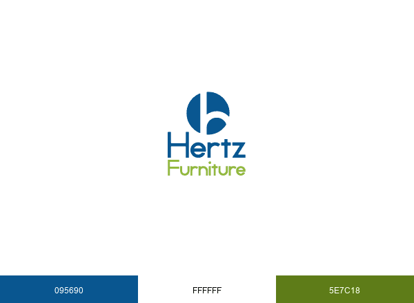 Hertz Furniture brand color palette