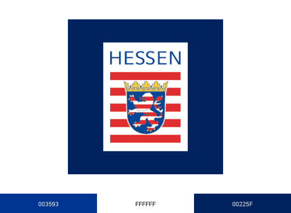 Staatskanzlei Hessen brand color palette