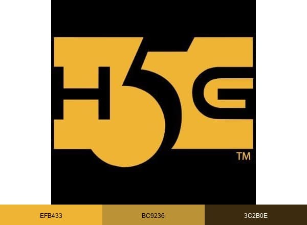 High 5 Games brand color palette