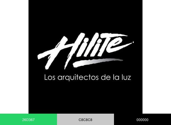 HILITE los arquitectos de la luz brand color palette