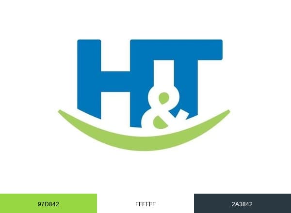 Harvey and Thomas Orthodontics brand color palette