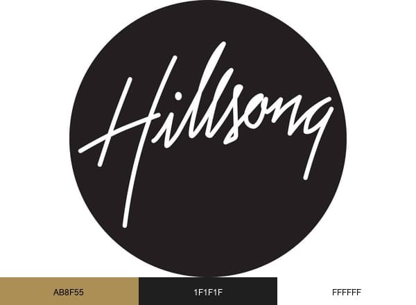 Hillsong Church brand color palette