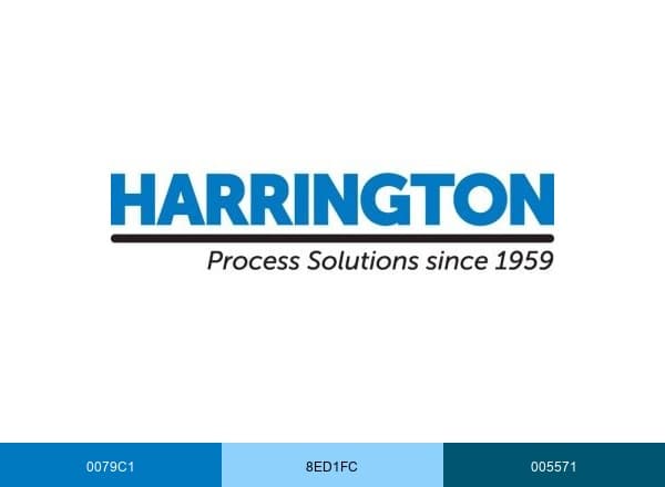 Harrington Process Solutions brand color palette