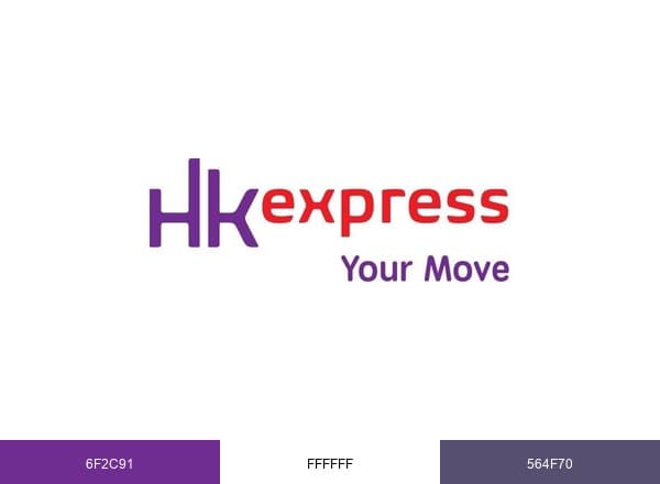 HK Express brand color palette