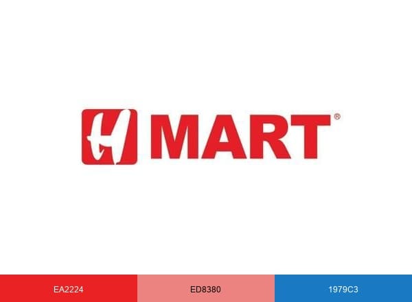 H MART brand color palette