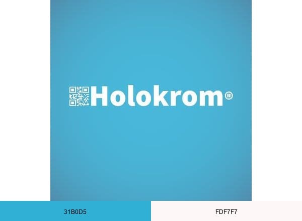 Holokrom brand color palette