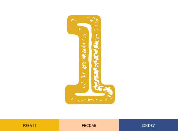 Homeschool of brand color palette
