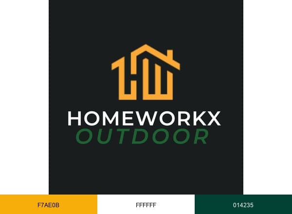 Homeworkx Outdoor brand color palette