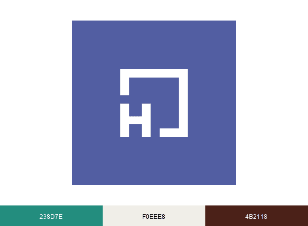Homie brand color palette