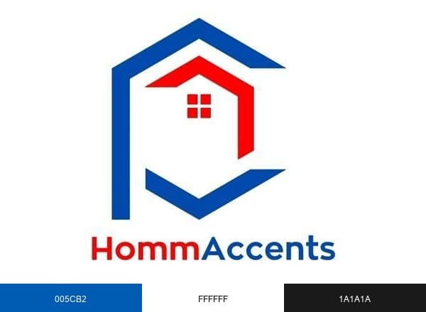 Hommaccents Design brand color palette