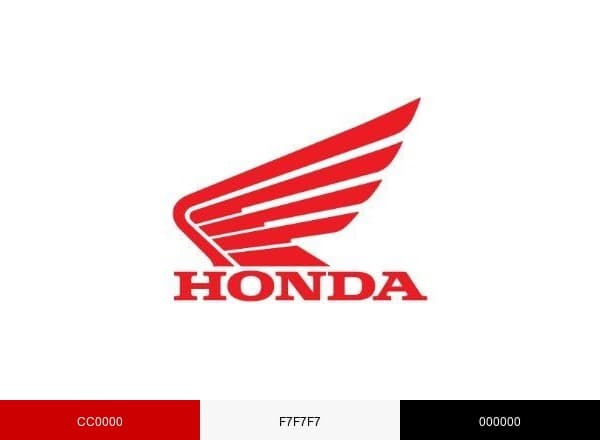 Honda 2 Wheelers India brand color palette