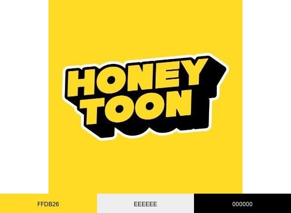 Honeytoon brand color palette