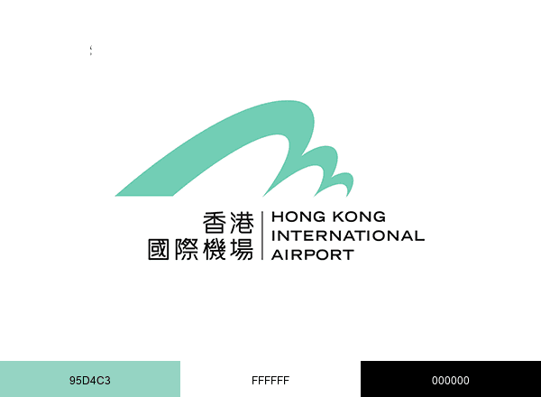 Airport Authority Hong Kong brand color palette