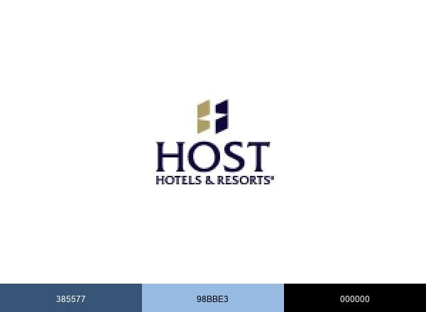 Host Hotels & Resorts brand color palette
