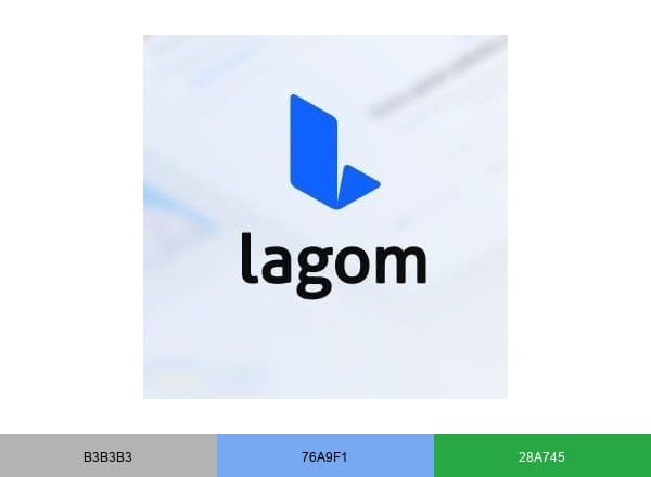 Lagom brand color palette