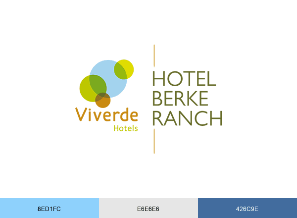 Hotel Berke Ranch brand color palette