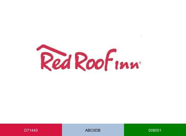 Red Roof Inn Corpus Christi North brand color palette